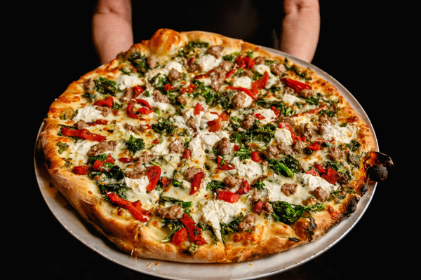 Fresh pizza in Ayer MA at Deven's Pizza & Deli